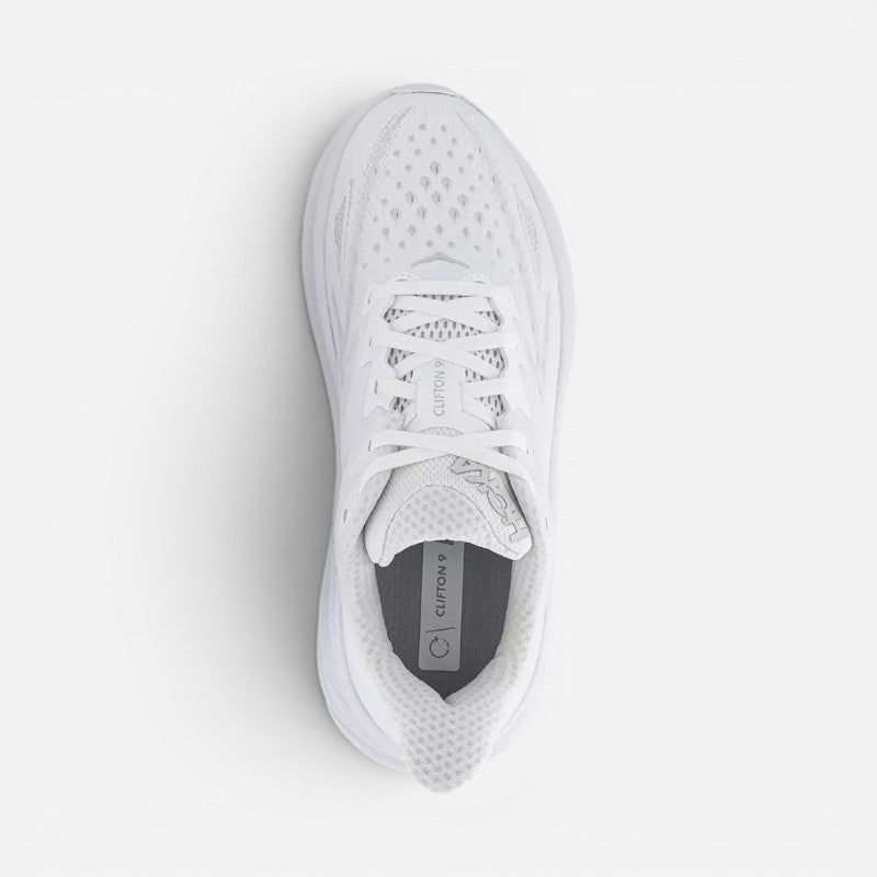 Women's Clifton 9 White/White