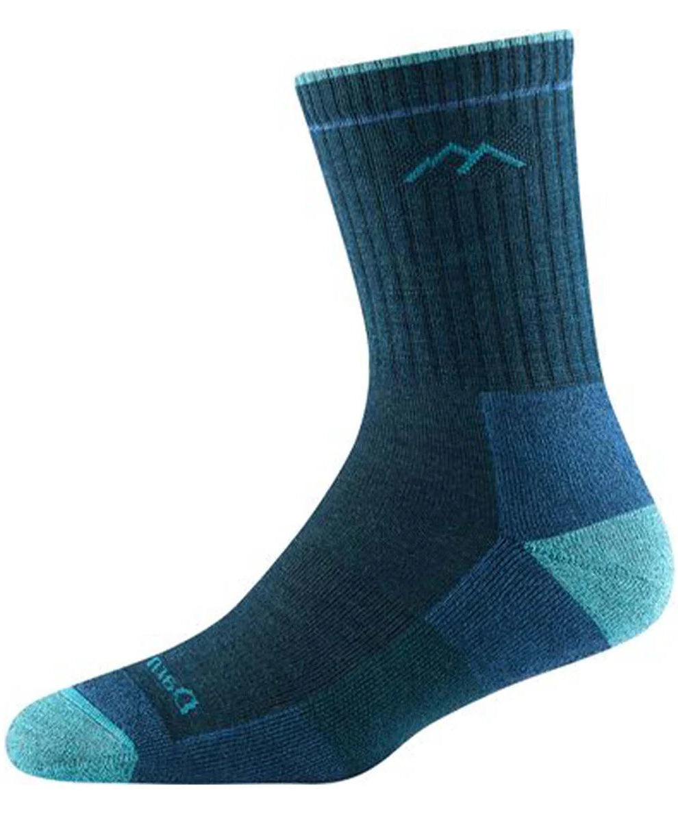 Hiker Micro Crew Midweight With Cushion Dark Teal