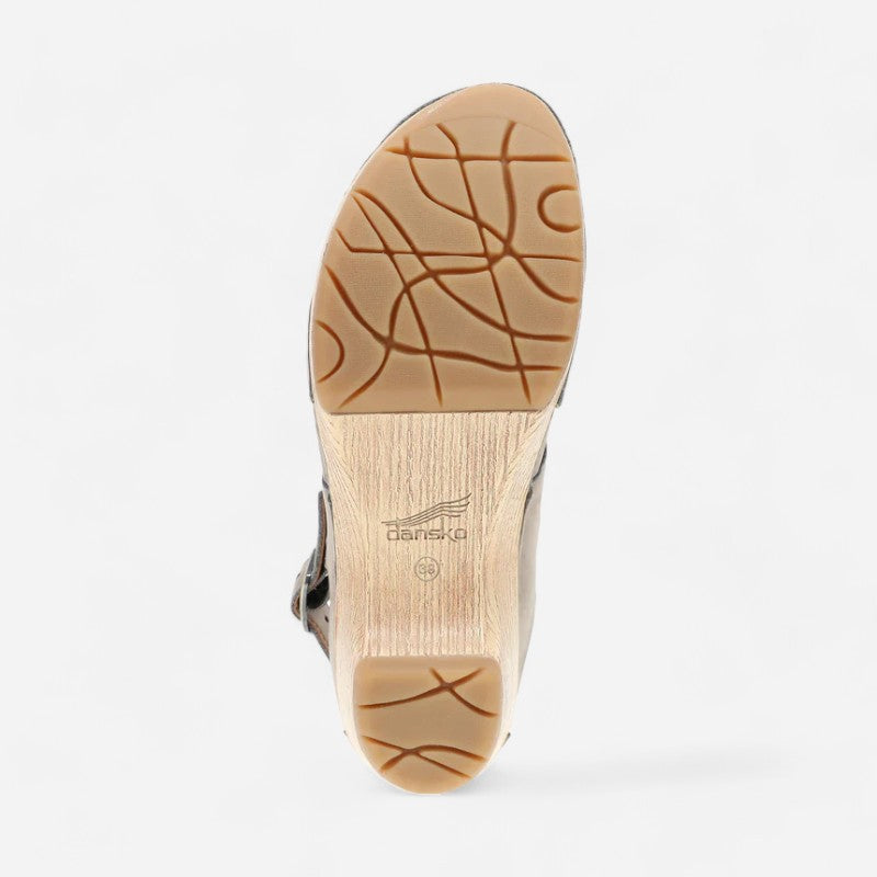 Lucia Taupe Milled Nubuck