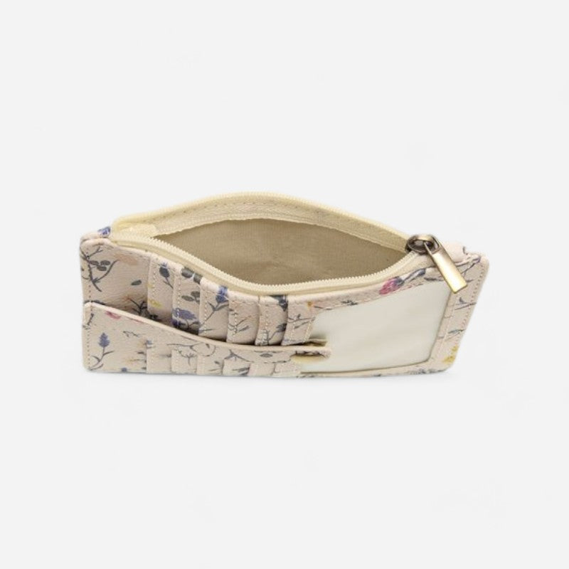 Penny Printed Mini Travel Wallet White Multi Floral