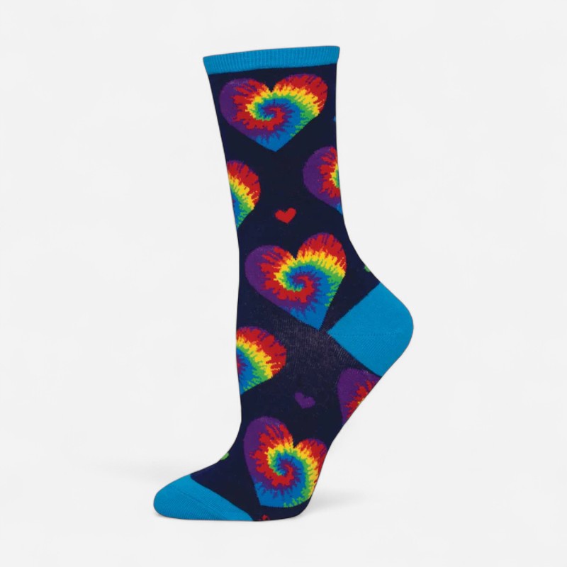 I Heart Tie-Dye Navy