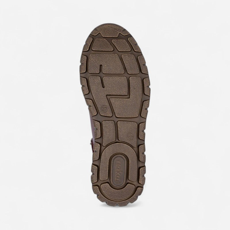 Heike 05 Vino/Orange Multi