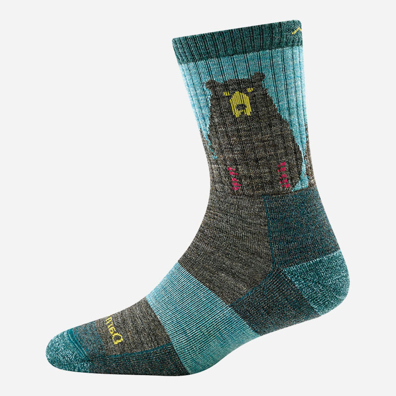 Bear Town Micro Crew With Light Cushion Dark Teal