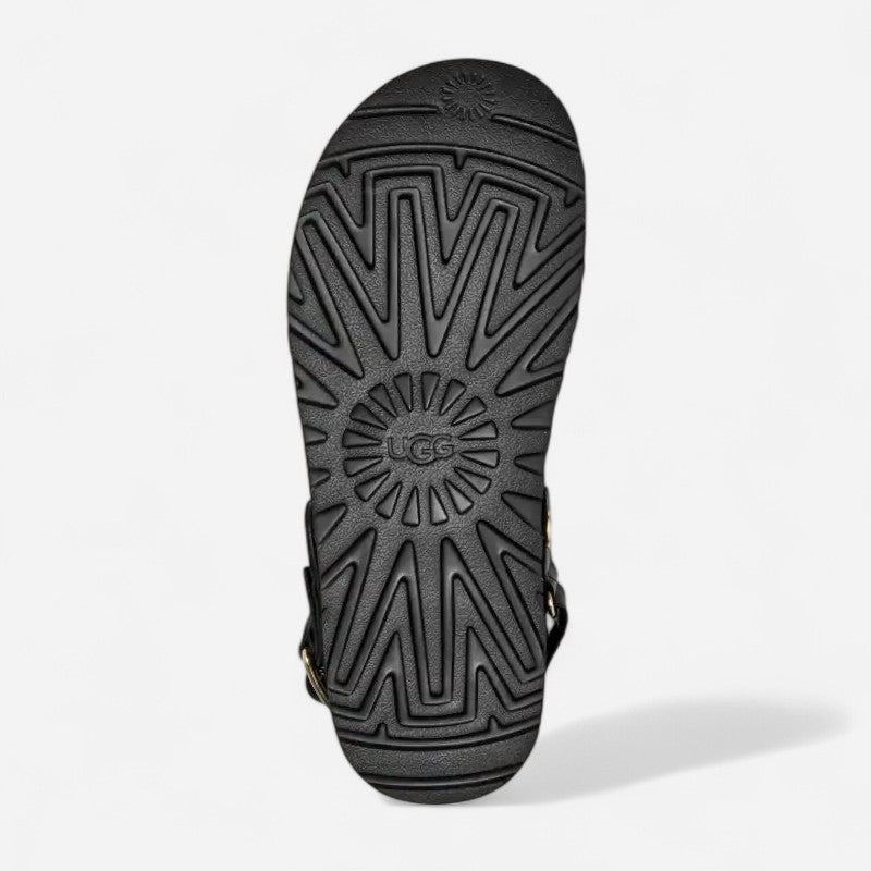 Goldenstar Villa Clog Black