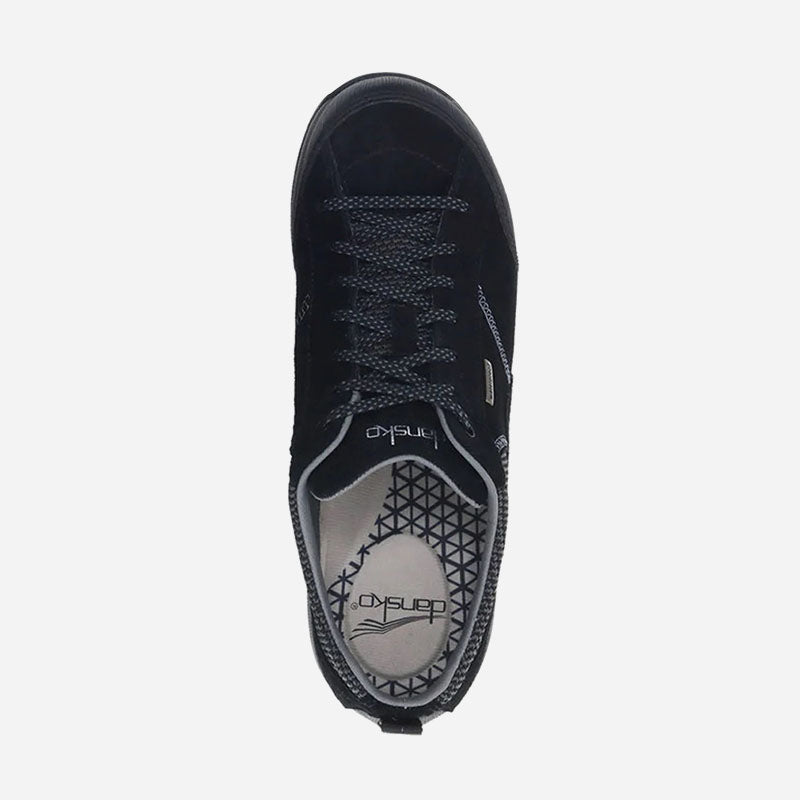 Paisley Waterproof Black/Black Suede