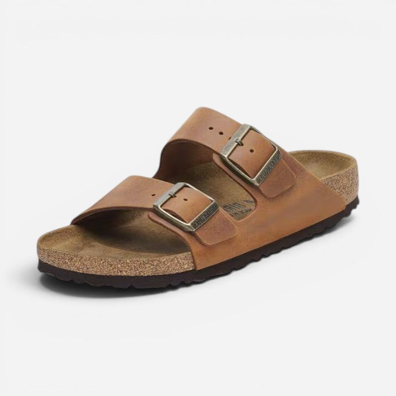 Arizona Cognac Oiled Leather Narrow
