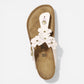 Gizeh Flowers Light Rose Leather Regular