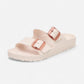 Arizona Eva Stealth Buckle Light Rose Narrow