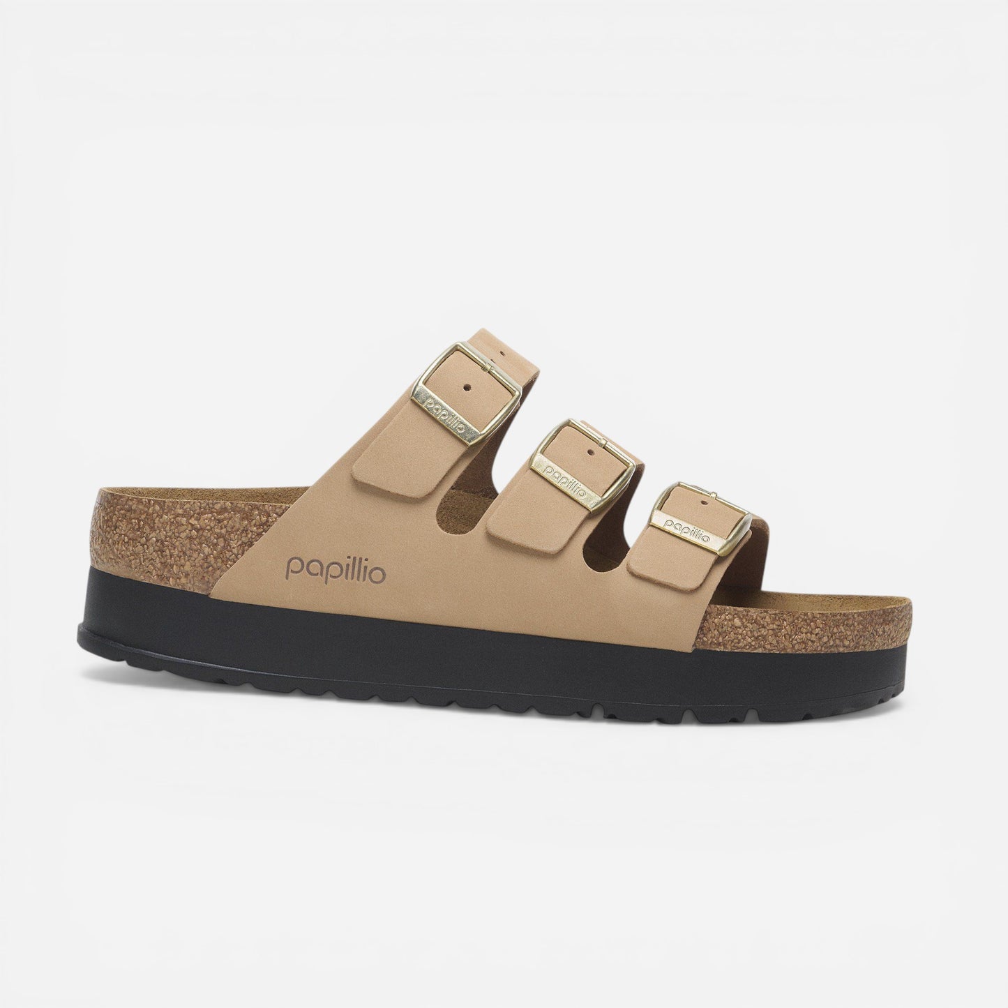 Florida Flex Platform Sandcastle Nubuck Leather Narrow