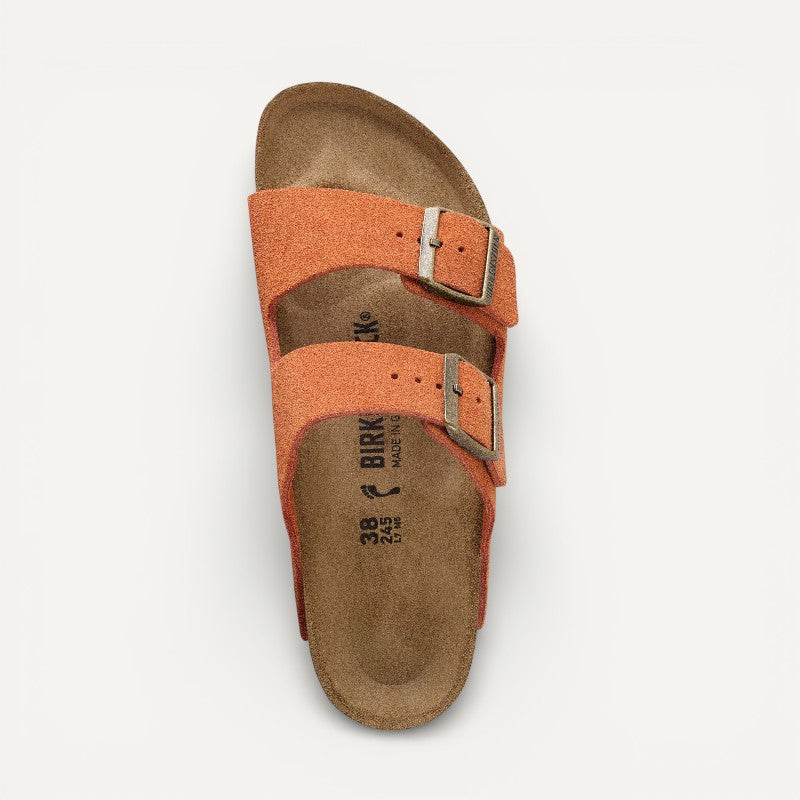 Arizona Men's Rust Suede Leather Regular