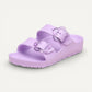 Arizona Kid's Eva Flower Buckle Crocus Narrow