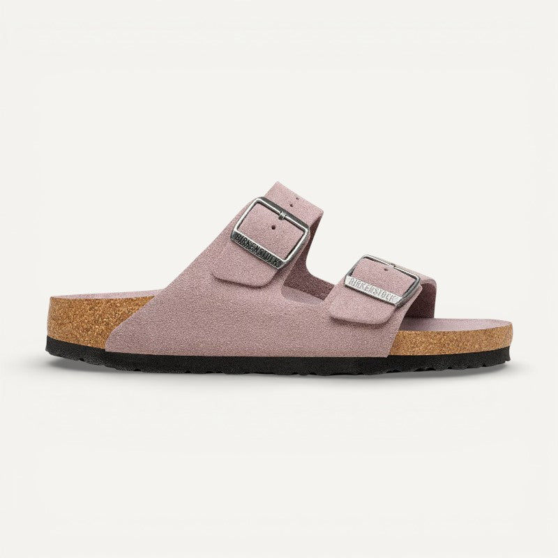 Arizona Soft Footbed Faded Purple Suede Leather Narrow