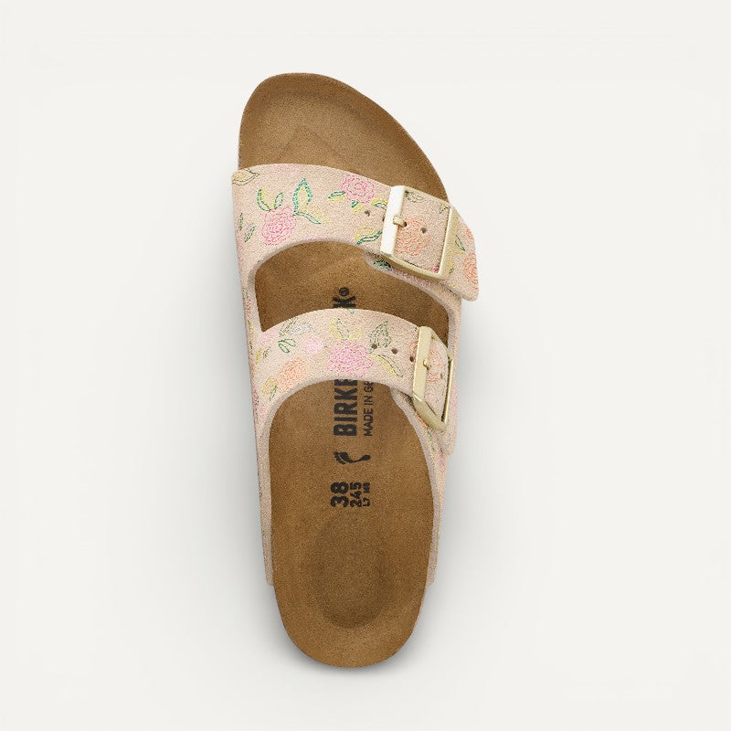 Arizona Flowers Sandcastle Suede Leather Regular