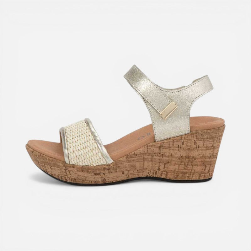summer raffia radiant gold