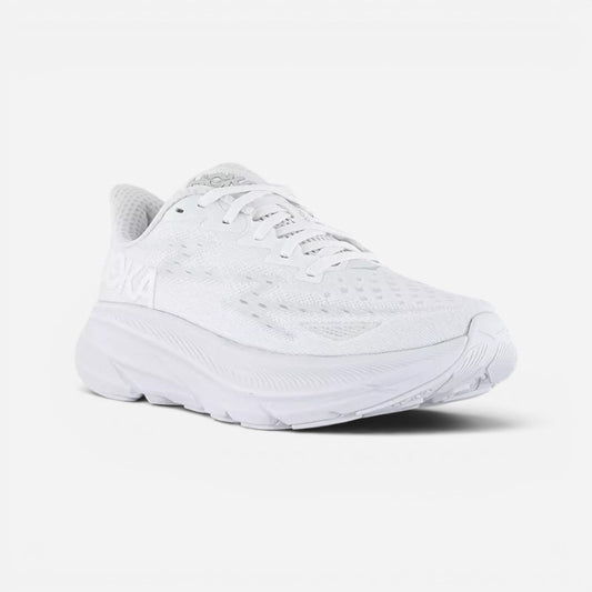 Women's Clifton 9 White/White