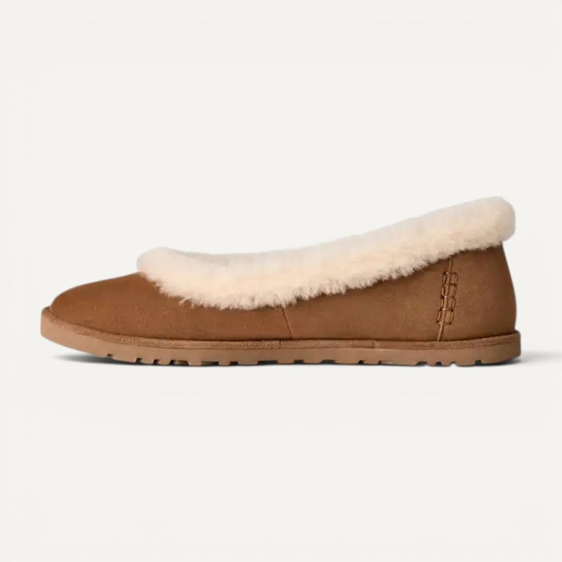 Zora Ballet Flat Chestnut