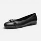 Siene Black Calf Leather
