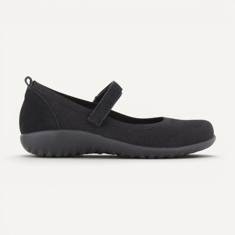 Taranaki Mary Jane Knit Black