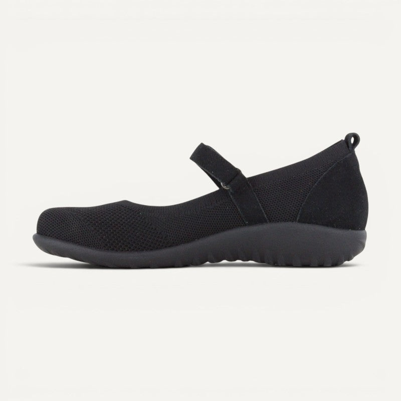 Taranaki Mary Jane Knit Black