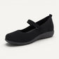 Taranaki Mary Jane Knit Black
