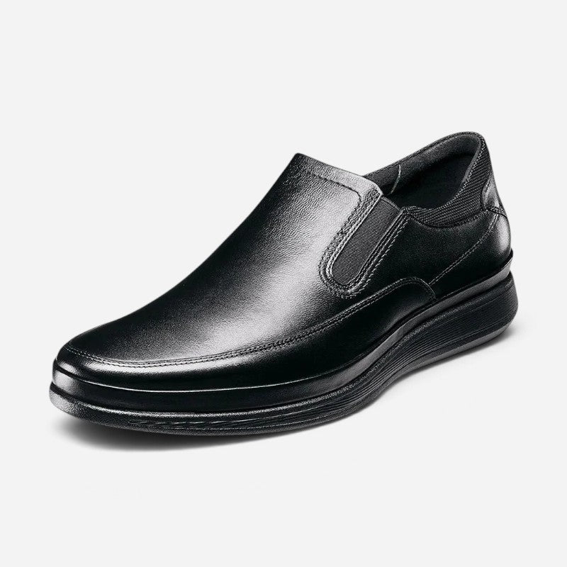 Men's Motion Moc Toe Slip On Black