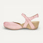 Tiffani Pink Milled Leather