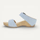 Tanya Sky Nubuck Leather