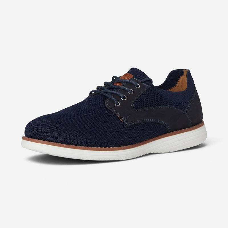 Big Kid's Upton Knit Plain Toe Navy Knit