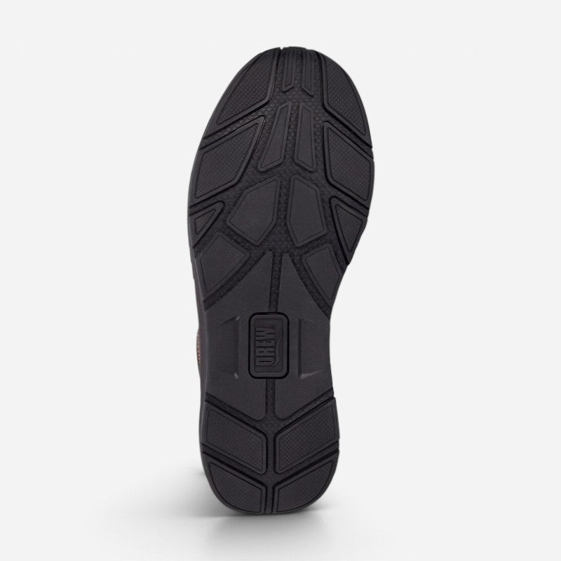 Men's Maker Brown Pebbled Leather