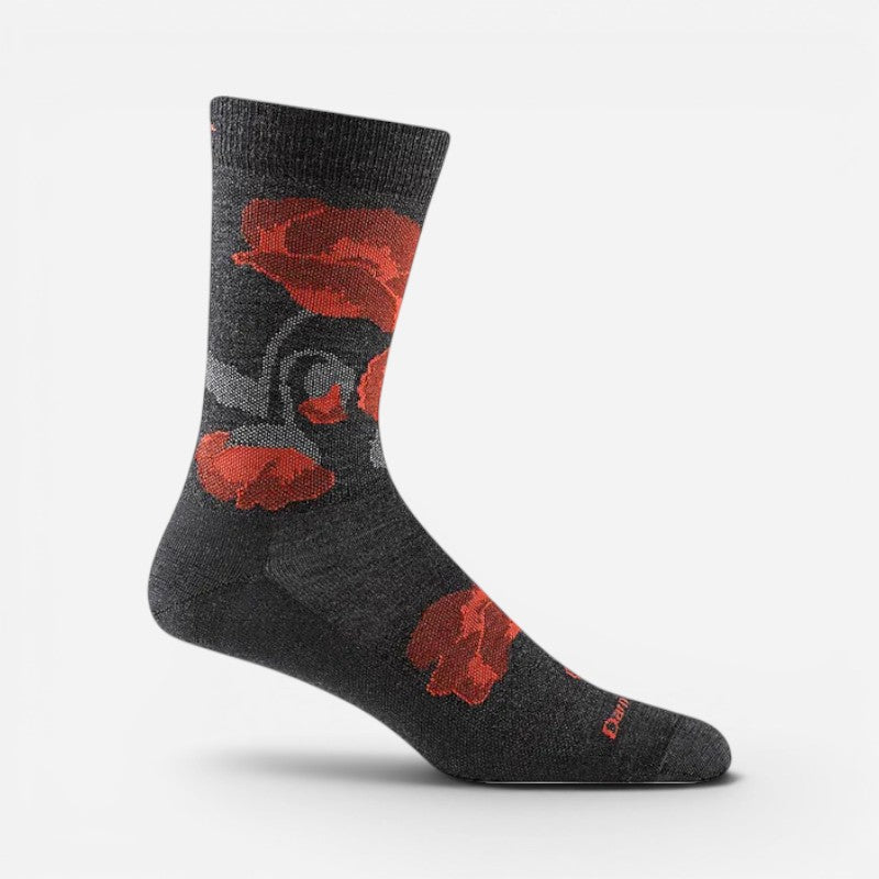Men's Poppies Crew Lightweight Charcoal