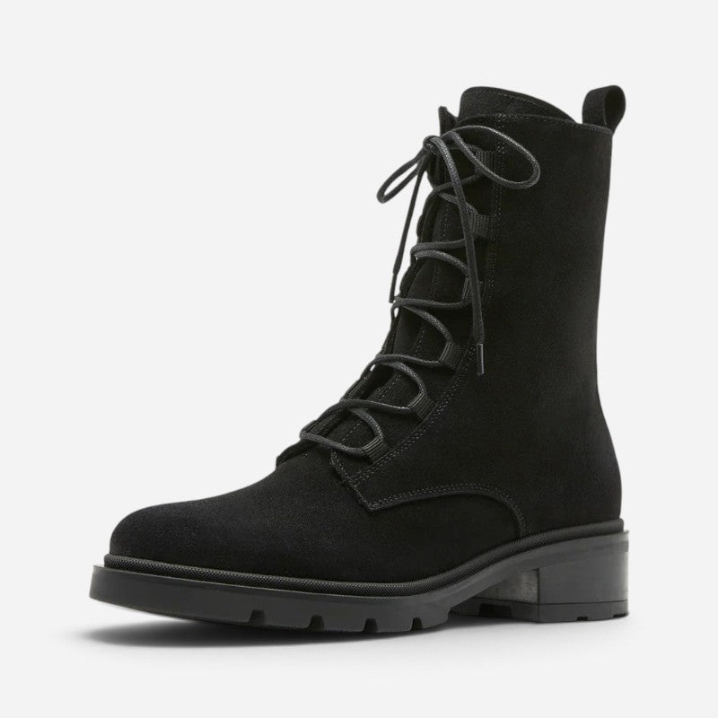 Secure Black Leather