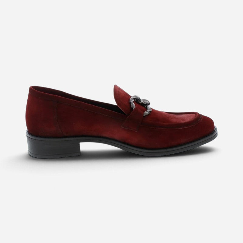 Harvard Bit Red Suede