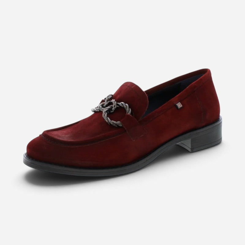 Harvard Bit Red Suede
