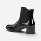 Ikia Boot Black Patent/Leather