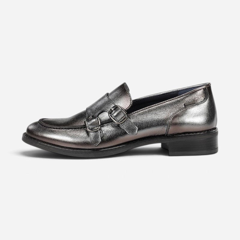 Harvard Monk Strap Anthracite