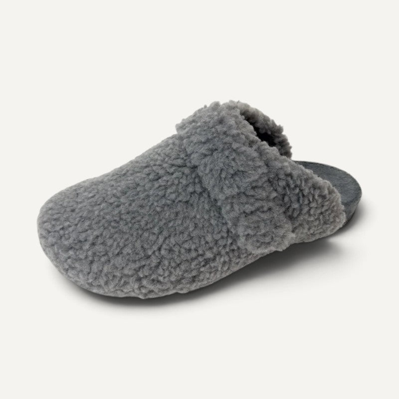 Mia Slipper Charcoal