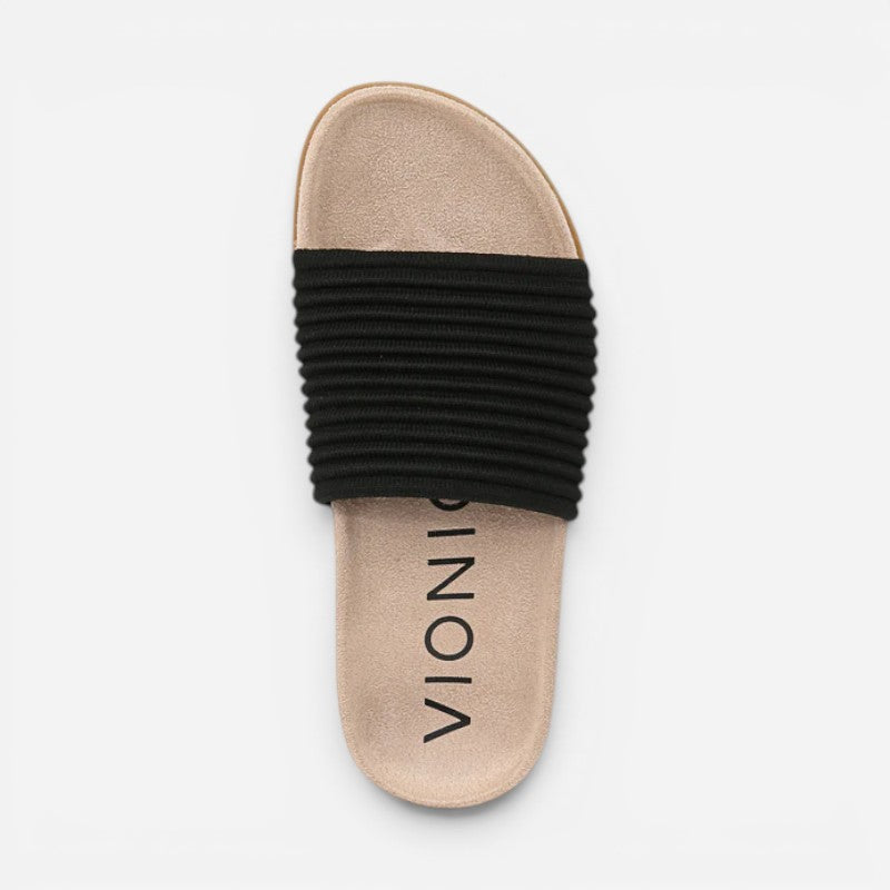 evie knit black stretch