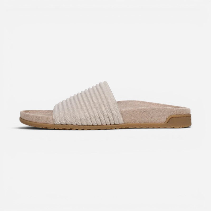 evie knit cream stretch