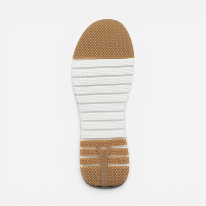 uptown sneaker ivory silver
