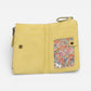 Bobbie Bifold Wallet With Carabiner Pastel Yellow