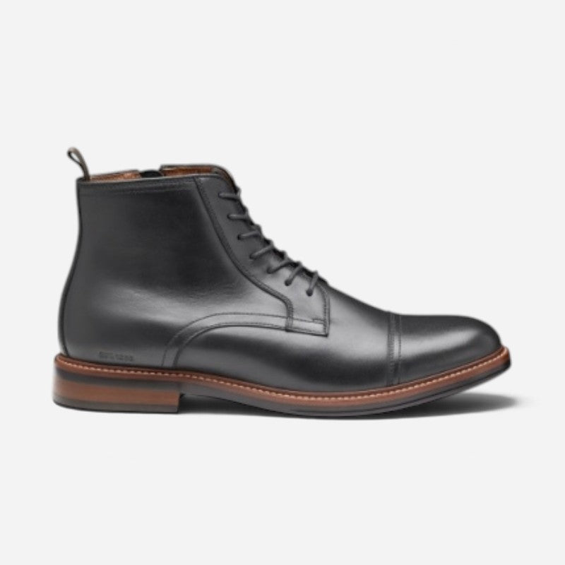 Men's XC+ Durham Cap Toe Boot Black Waterproof Full Grain