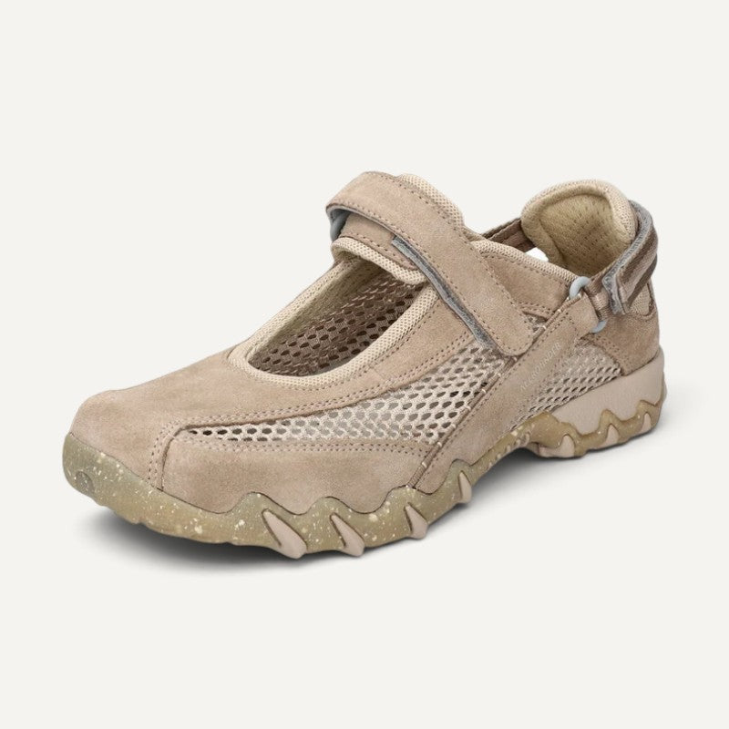 Niro Tobacco Suede Mesh