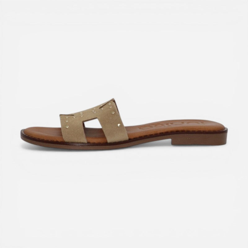 Jade Sand Suede