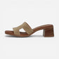 Parker Teak Suede