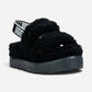 Oh Fluffita Slipper Black