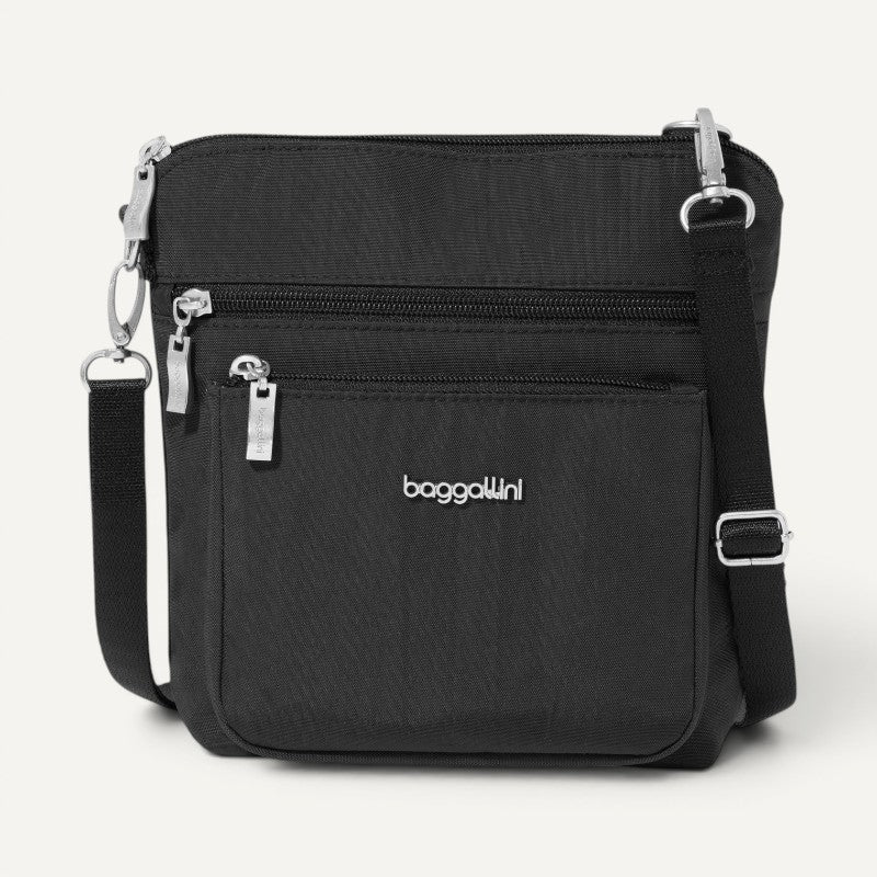 Modern Pocket Crossbody Black
