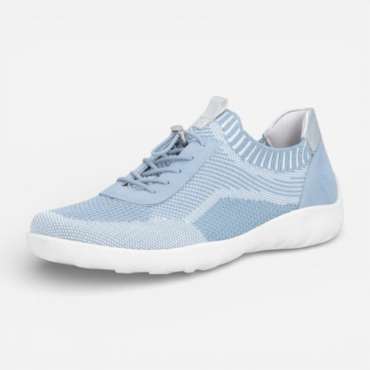 Liv 18 White/Aqua/Silver