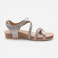 Jillian Brushed Silver