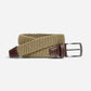 Stretch Knit Belt Tan