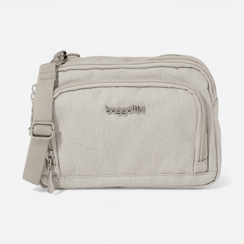 Trifecta RFID Wallet Crossbody Vanilla Heritage